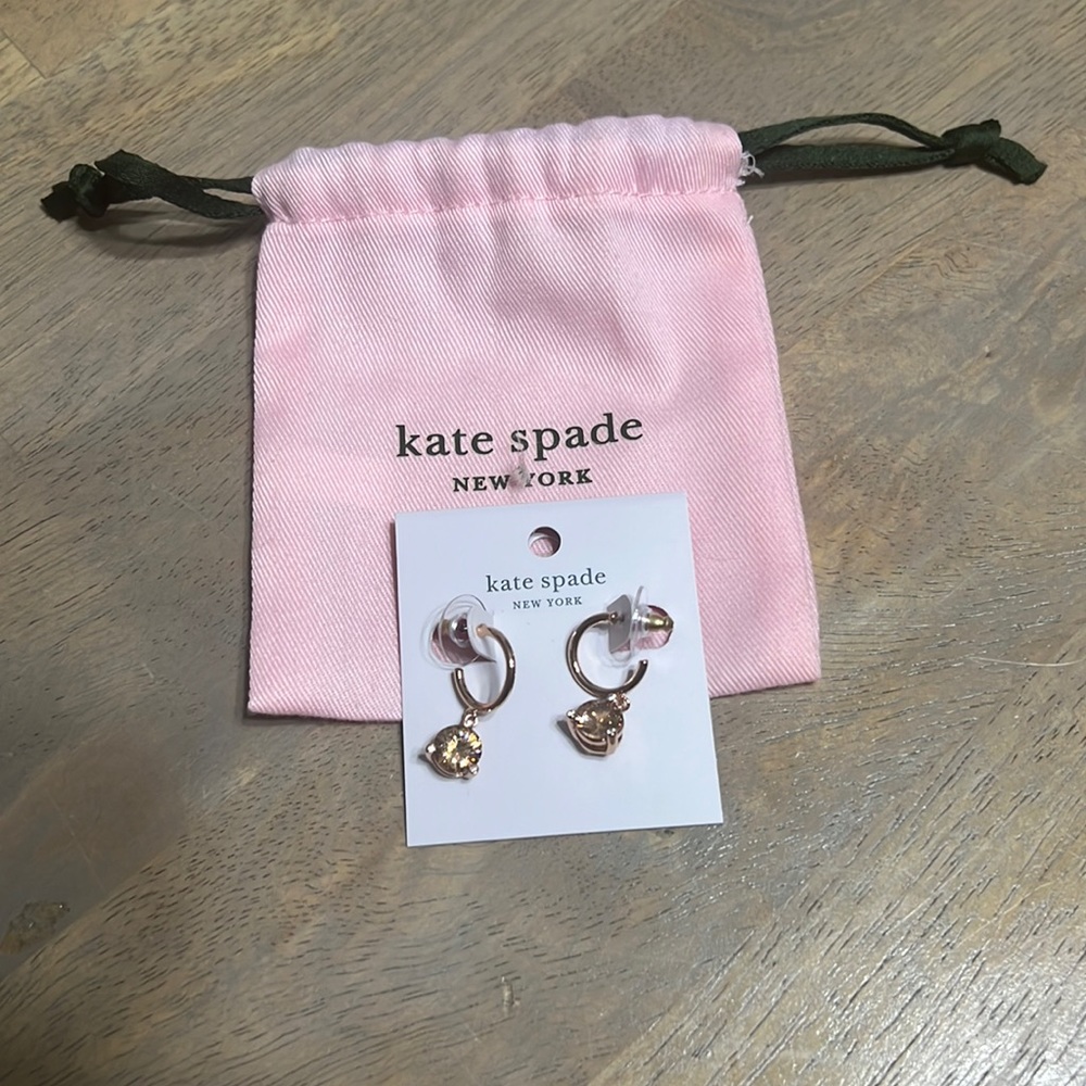 Kate spade drop earrings